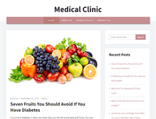 Tablet Screenshot of clinicamediciel.com